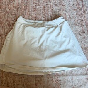 Halara White Skort